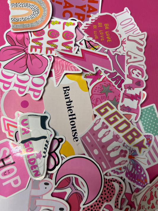 barbie stickers